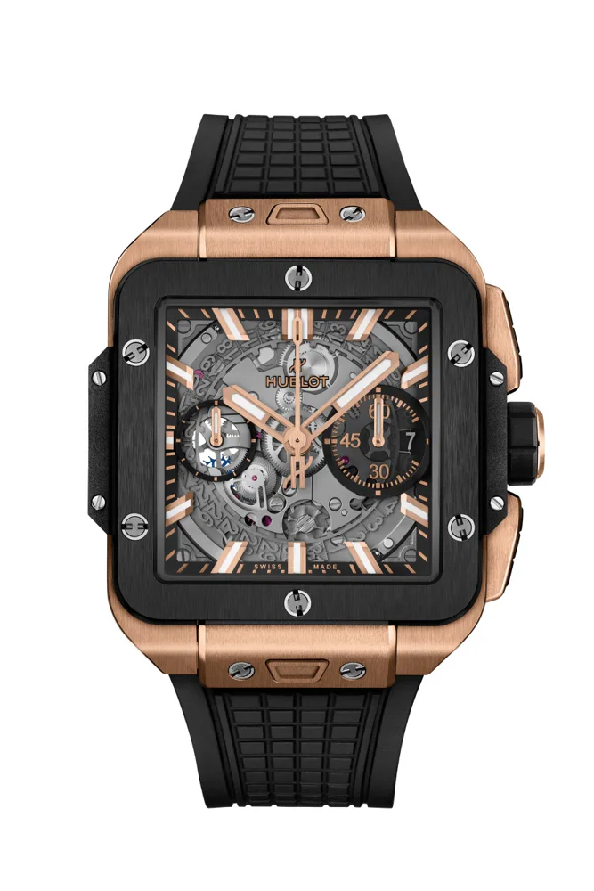 Hublot Square Bang Unico King Gold Ceramic 42mm